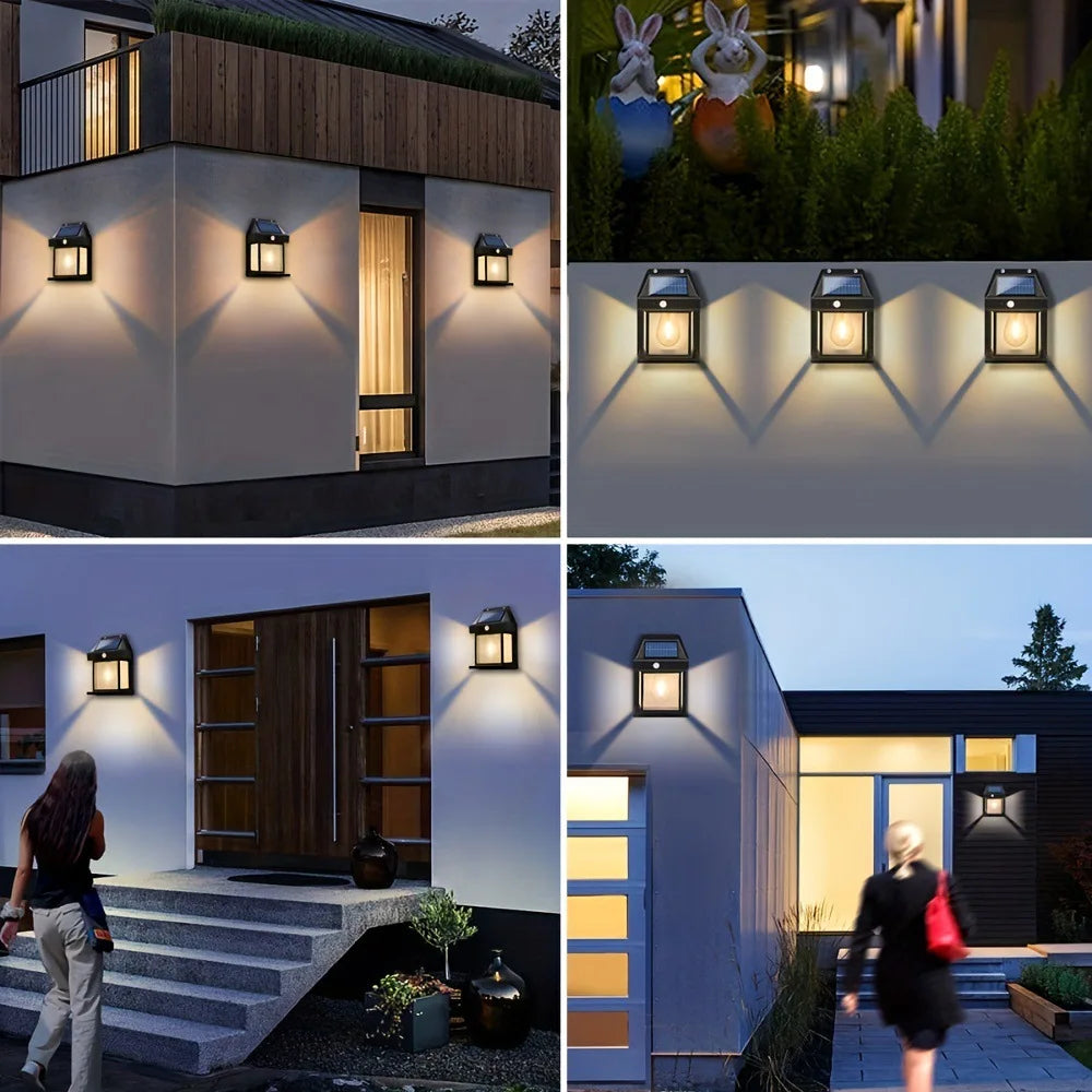 Applique Led solaire extérieur "Cottage"