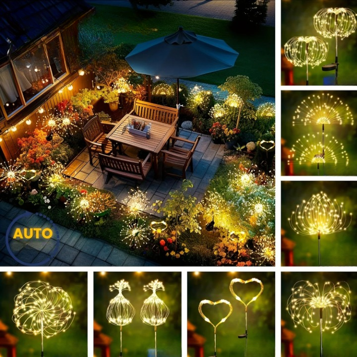 Lampes Solaires Bouquet Lumineux