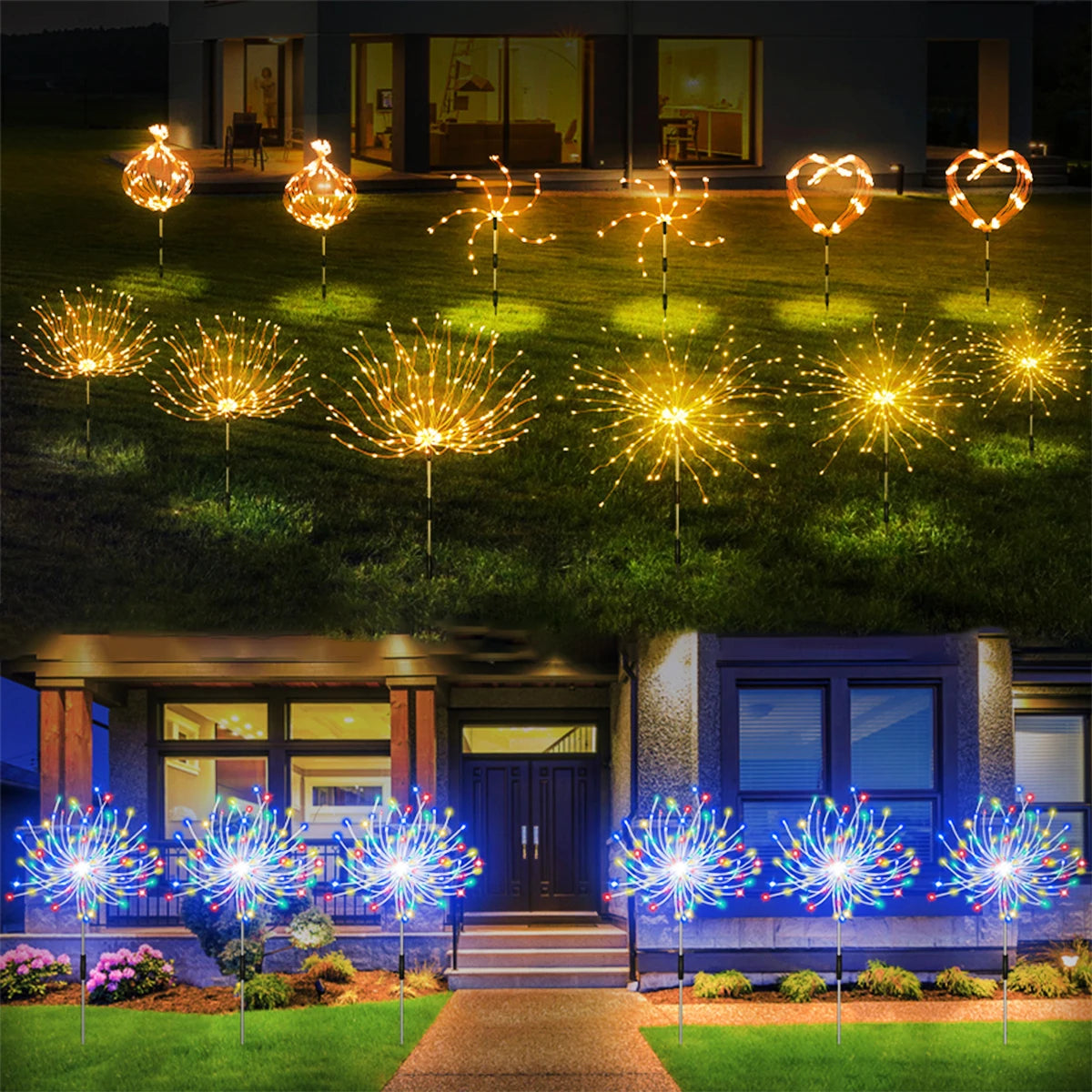 Lampes Solaires Bouquet Lumineux