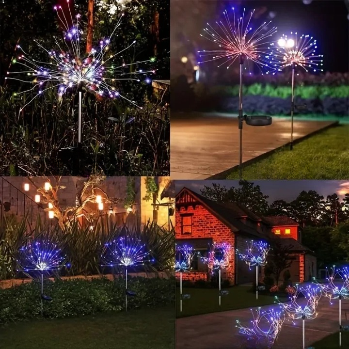 Lampes Solaires Bouquet Lumineux