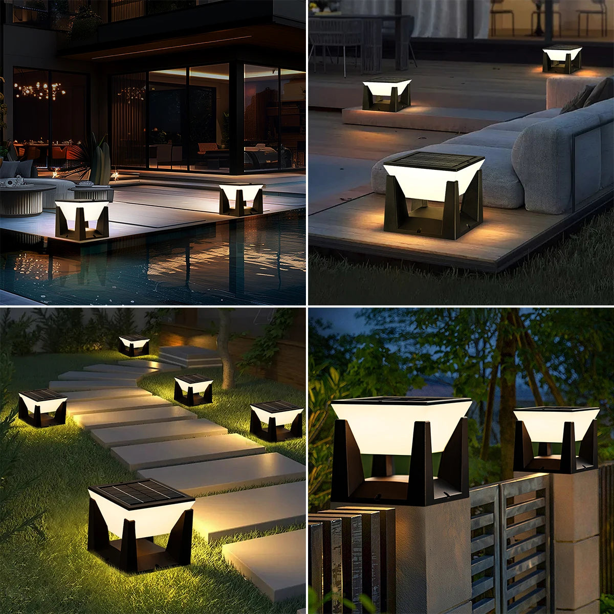 Lampe Solaire Cube Nova
