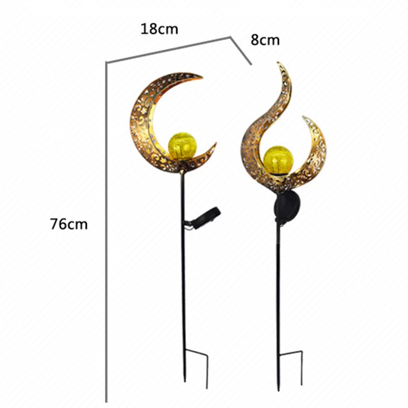 Lampe Solaire Flamme Féerique