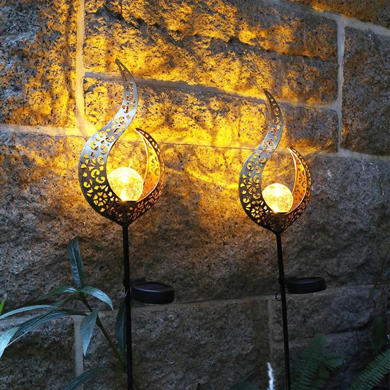 Lampe Solaire Flamme Féerique