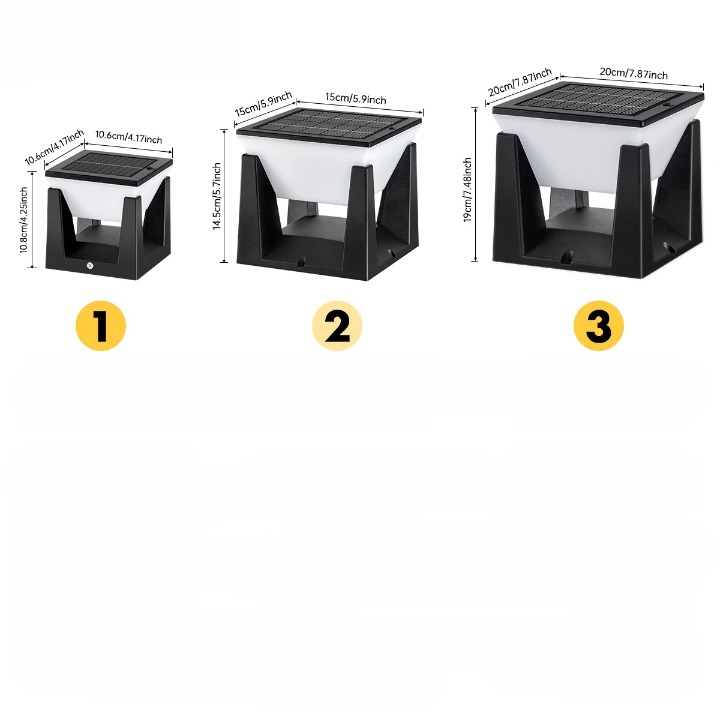 Lampe Solaire Cube Nova