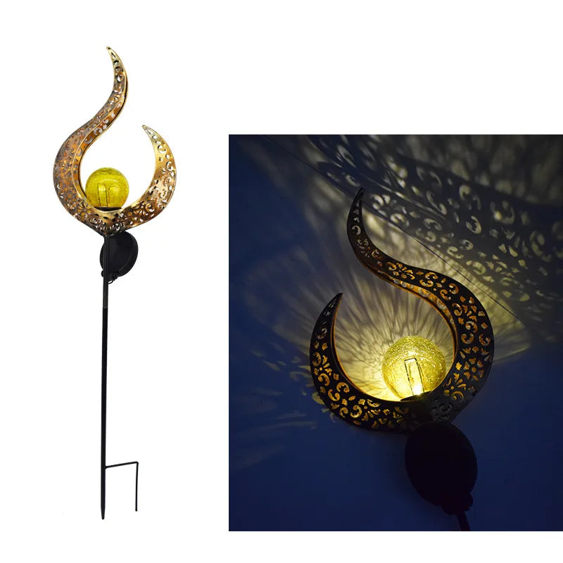 Lampe Solaire Flamme Féerique