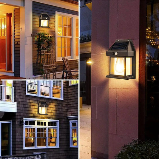 Applique Led solaire extérieur "Cottage" X2