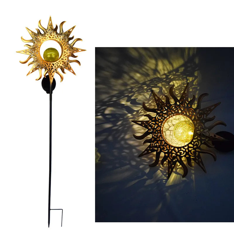 Lampe Solaire Soleil Féerique