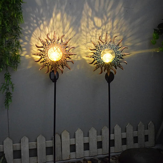 Lampe Solaire Soleil Féerique